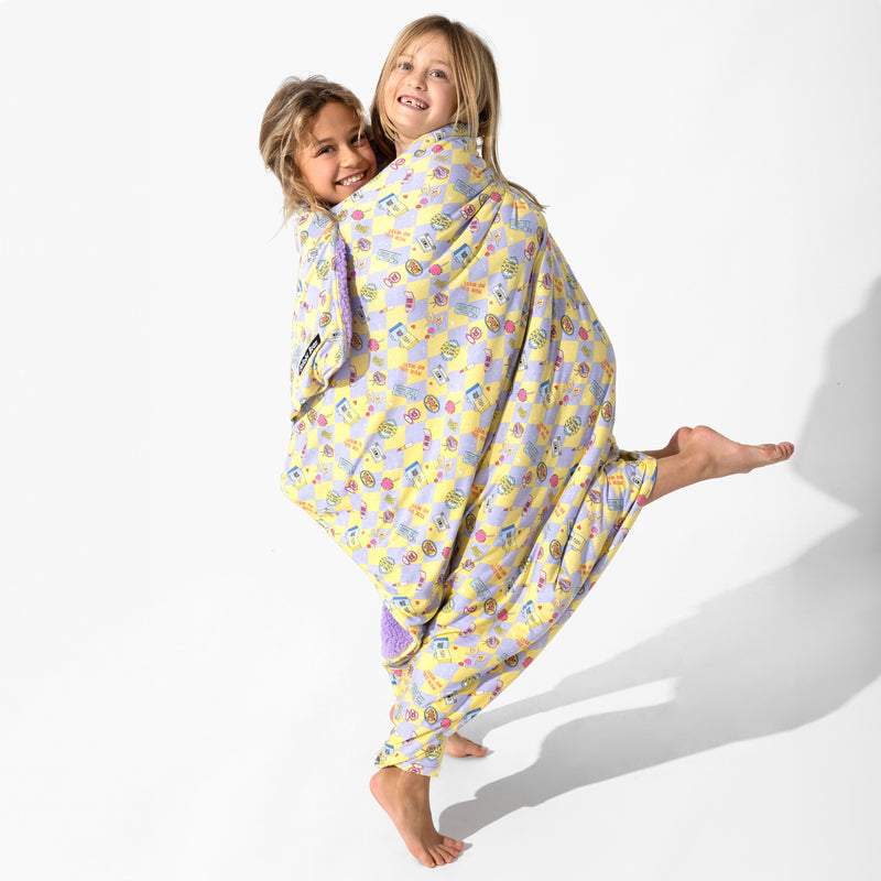 Clueless As If! Bamboo Sherpa Blanket