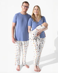 Boxing Bamboo Men's Pajama Set