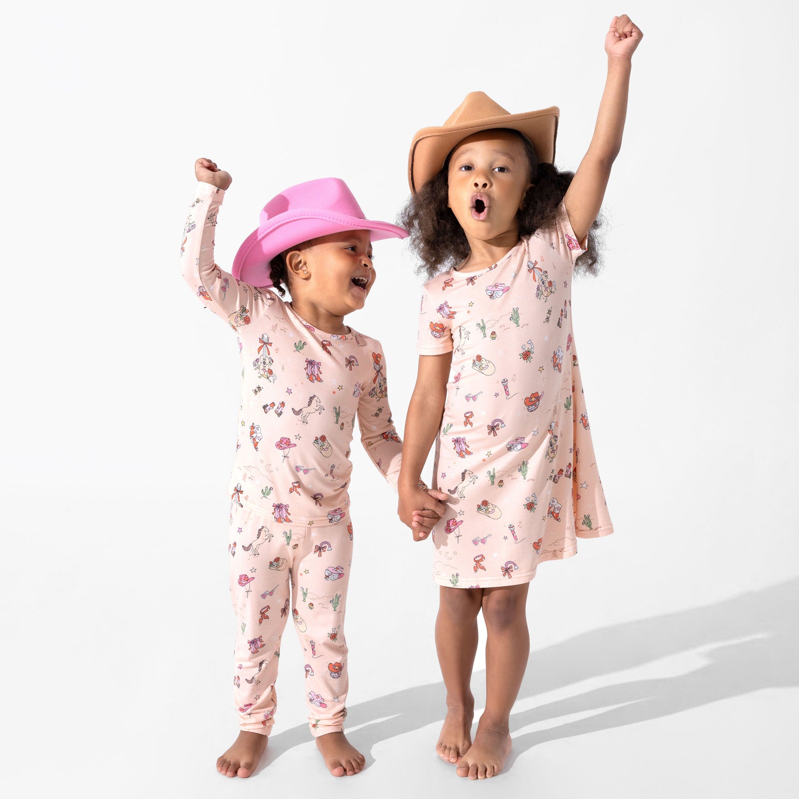 Cowgirl Bamboo Kids Pajamas