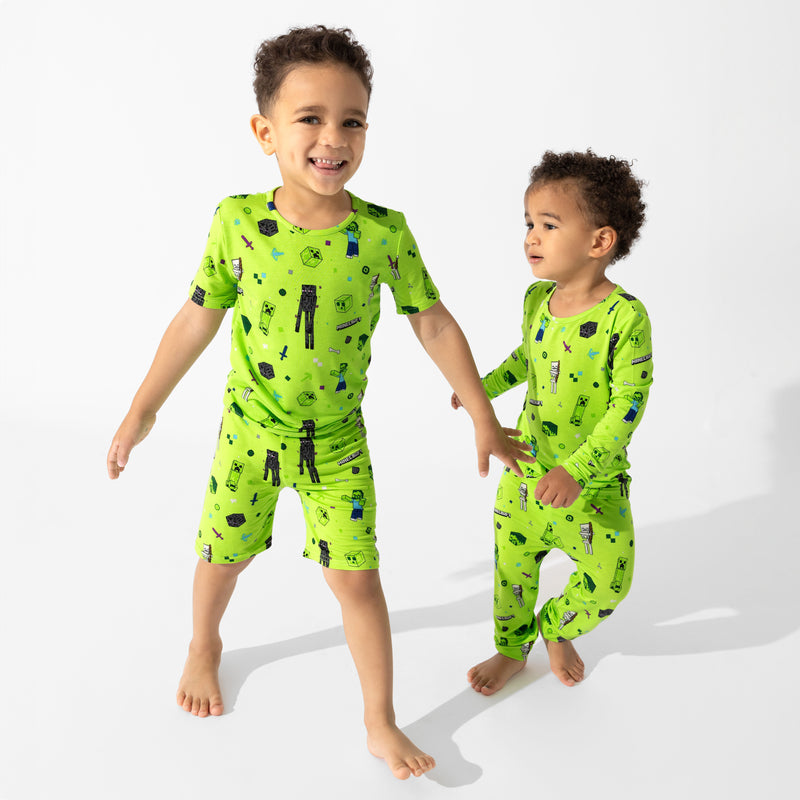 Minecraft: Mob Squad Bamboo Kids Pajamas