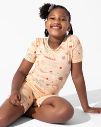 Minecraft: Summer Vibes Kids Pajama Short Set