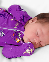 Witches Bamboo Convertible Footie