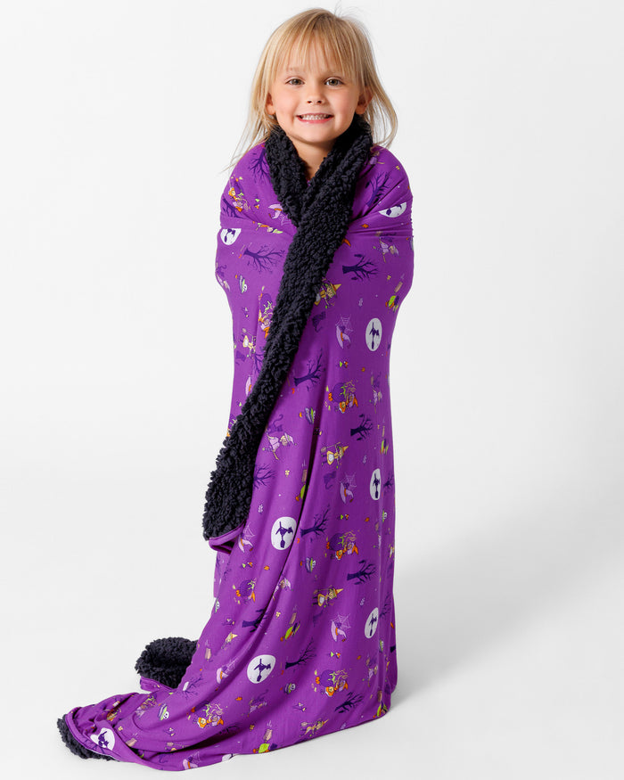 Witches Bamboo Sherpa Blanket
