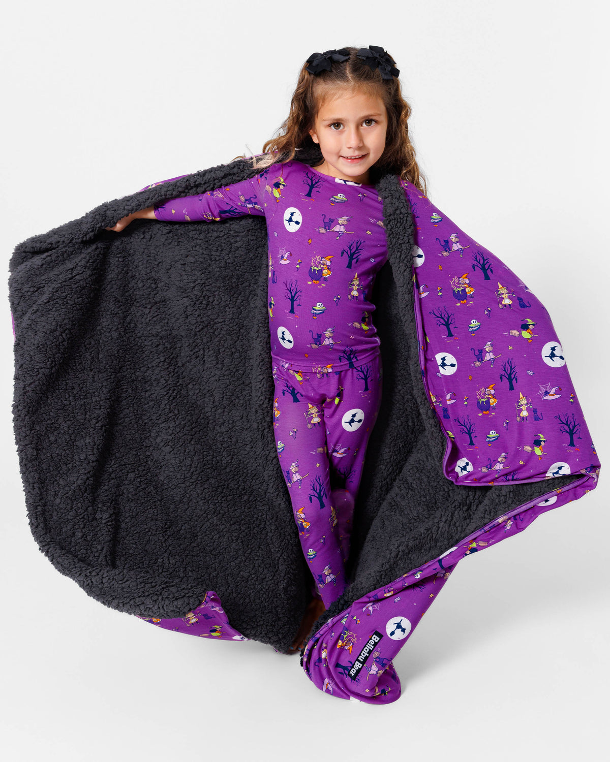 Witches Bamboo Sherpa Blanket