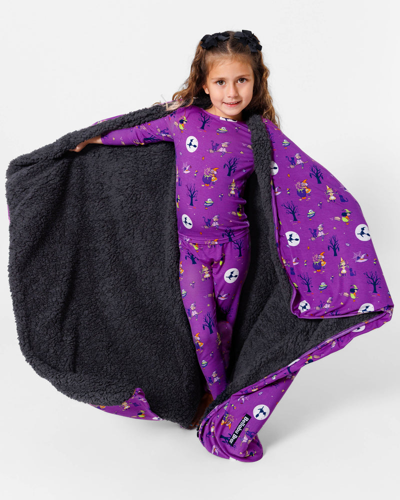 Witches Bamboo Sherpa Blanket