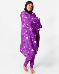 Witches Bamboo Sherpa Blanket