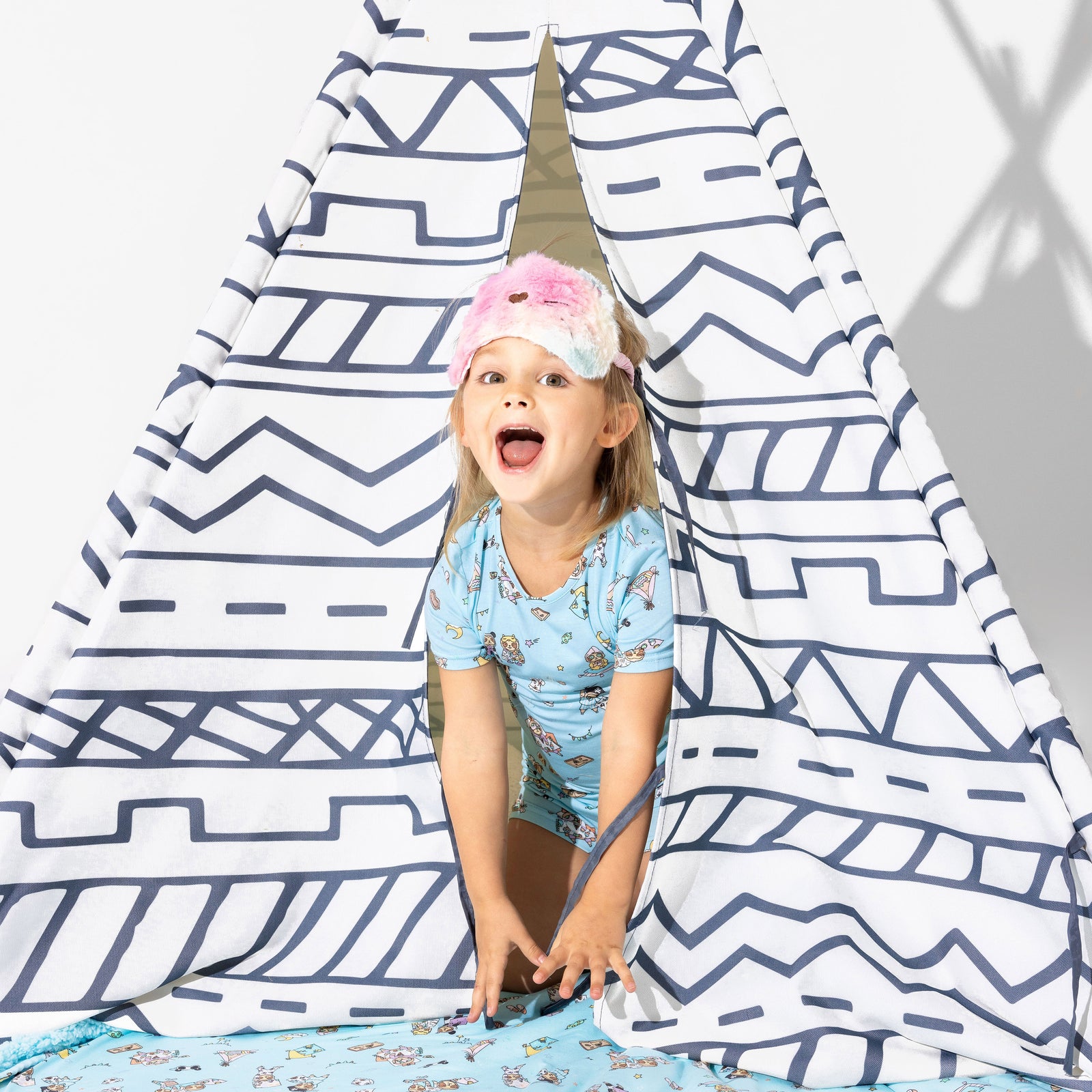 Sloth Pajama Party Bamboo Kids Pajama Short Set