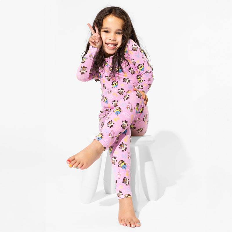 Despicable Me 4: Minions Always Popping Bamboo Kids Pajamas