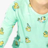 Rubber Ducky Bamboo Kids Pajamas