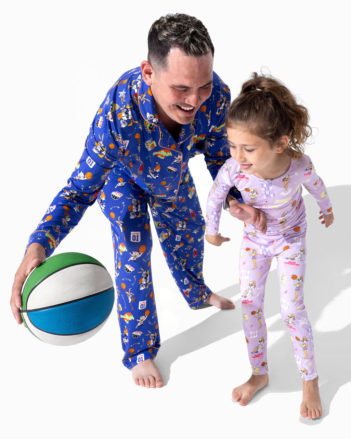 Jam Pyjamas Space Jam Bamboo Men’s Pajama Set | Soft Button Down Bamboo Pajamas ...