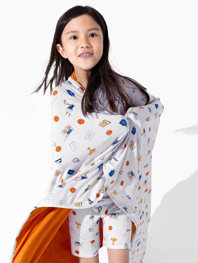 All Star Basketball Bamboo Blanket