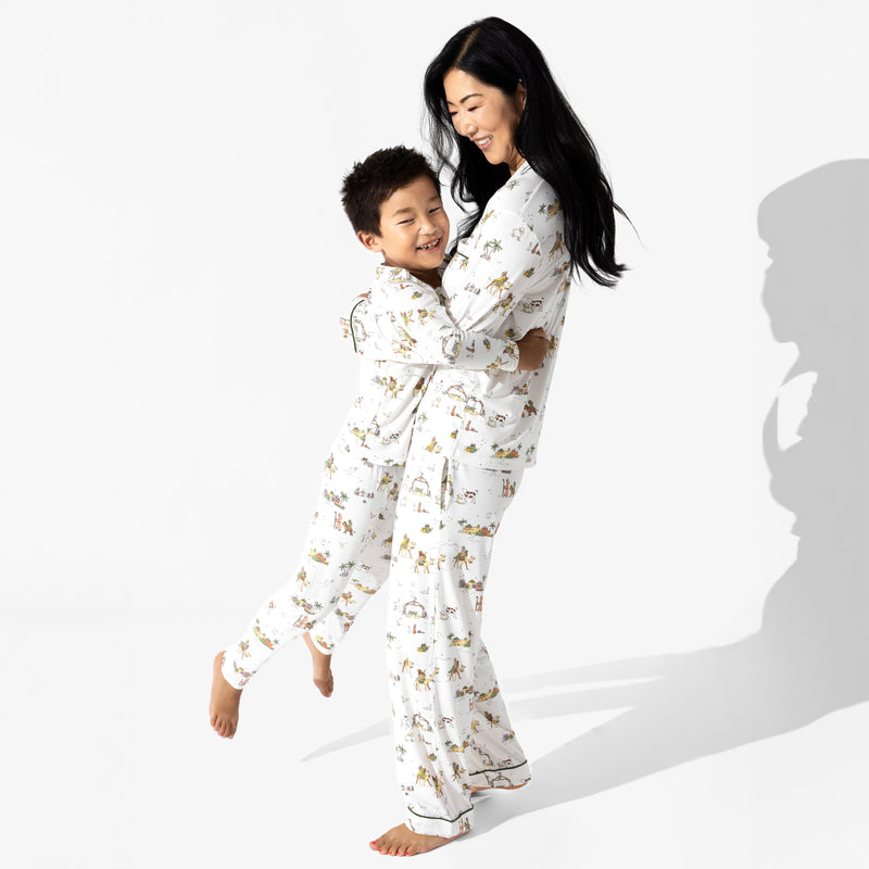 Holy Night Bamboo Kids Pajamas