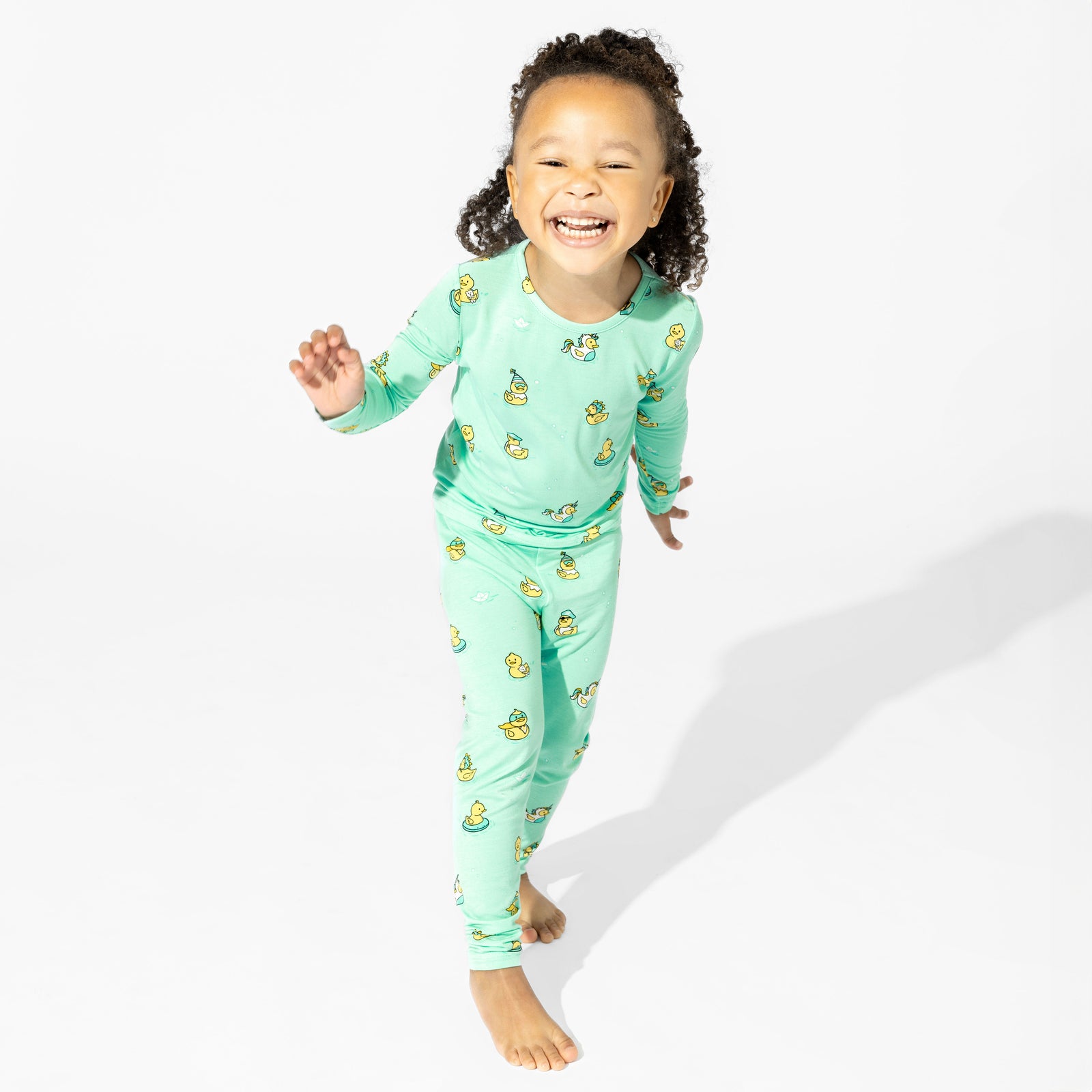 Rubber Ducky Bamboo Kids Pajamas