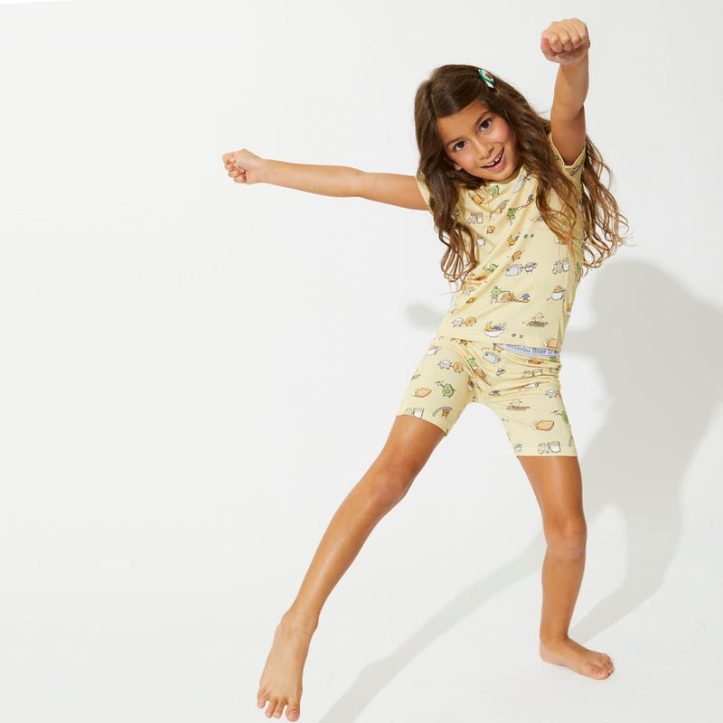 Bamboo Kids Short Sets, Baby Pajamas, Toddler Pajamas, Baby Romper, Bamboo Sleepers, Kids Pajamas, Animal Print Pajamas, Bamboo Baby Sleepwear, Hypoallergenic Baby Pajamas, Comfortable Bamboo Pajamas, Bamboo Baby Pajamas, Little Sleepies Pjs, Infant Pajamas, Summer Kids Pajamas, Kids Two Piece Pajamas, Kids Pajama Set, Cute Print Kids Pajama, Kids Pjs, Bamboo Kids Pjs, Kids Yellow Pajamas