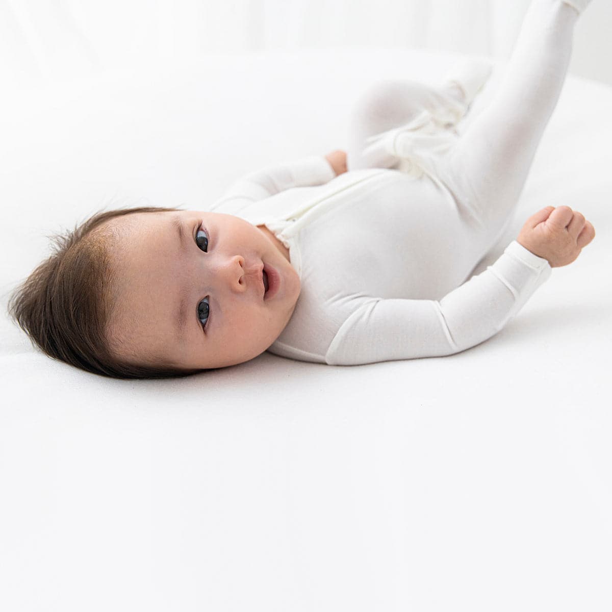 Milk White Changing Pad Cover