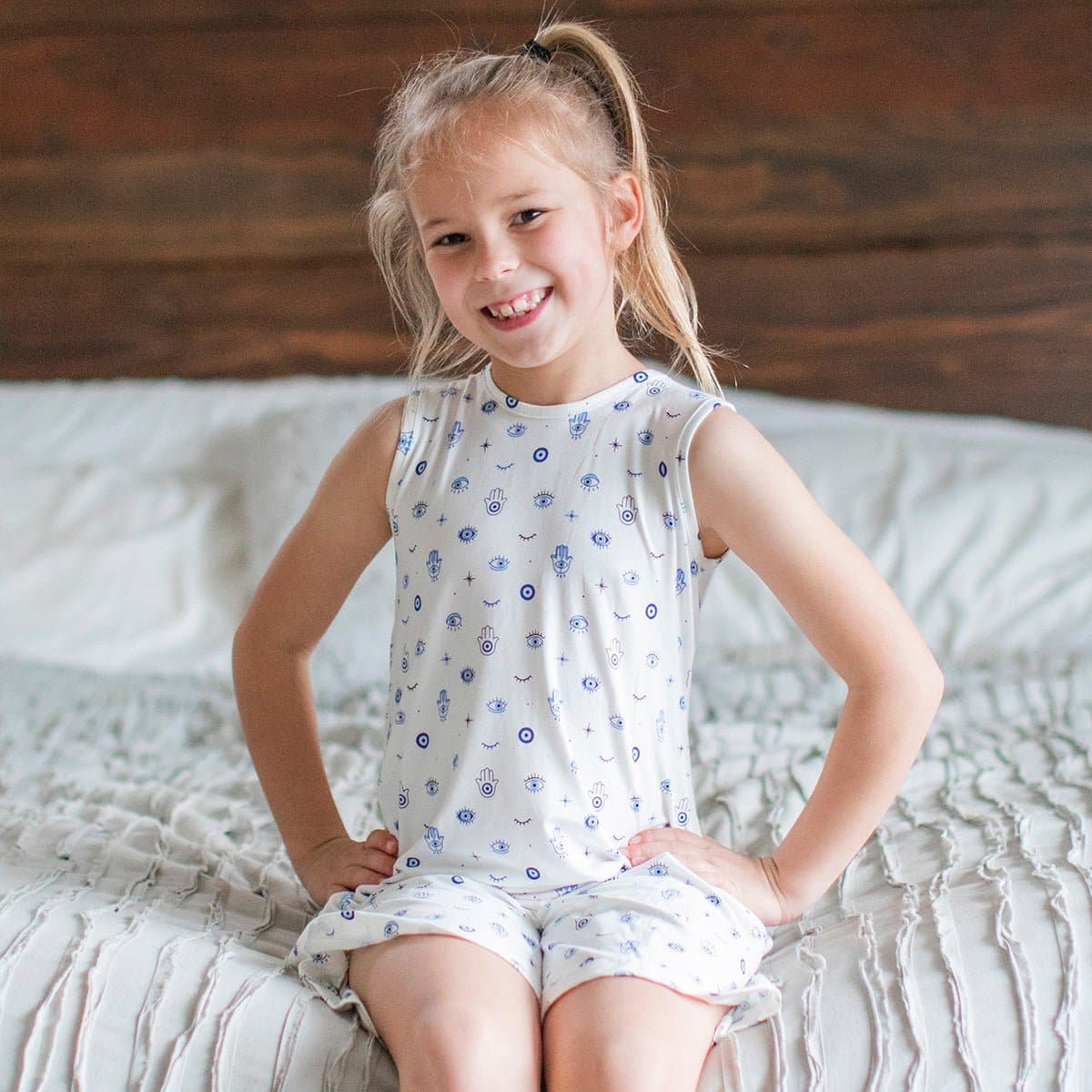 The Eye Bamboo Girls' Sleeveless Dress