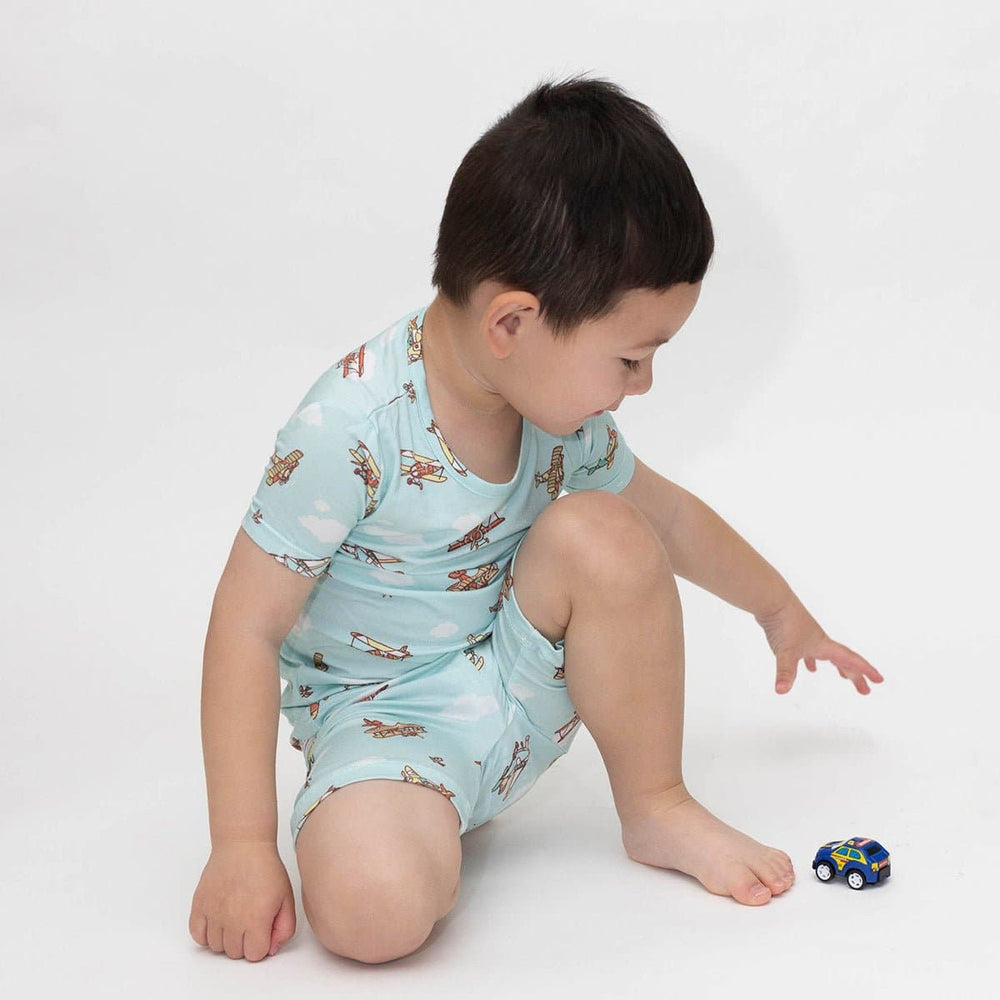 Bamboo Kids Short Sets, Baby Pajamas, Toddler Pajamas, Baby Romper, Bamboo Sleepers, Kids Pajamas, Bamboo Baby Sleepwear, Hypoallergenic Baby Pajamas, Comfortable Bamboo Pajamas, Bamboo Baby Pajamas, Little Sleepies Pjs, Infant Pajamas, Summer Kids Pajamas, Kids Two Piece Pajamas, Kids Pajama Set, Cute Print Kids Pajama, Kids Pjs, Bamboo Kids Pjs, Blue Kids Pajamas