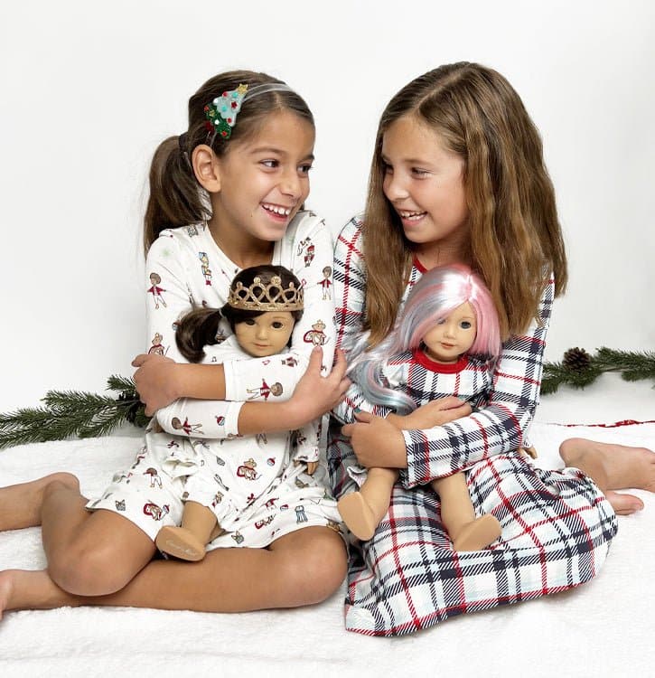 Matching Girls Doll Dresses | Bellabu Bear Matching Girls Doll Dresses | Bellabu Bear